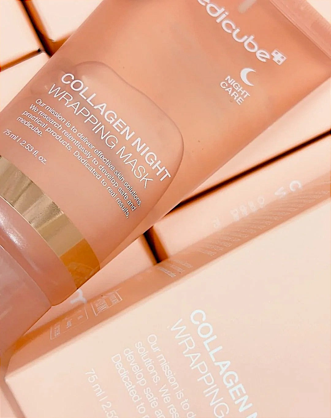 Maska Collagen Night Wrapping - 75 ml Intensywne Nawilżenie