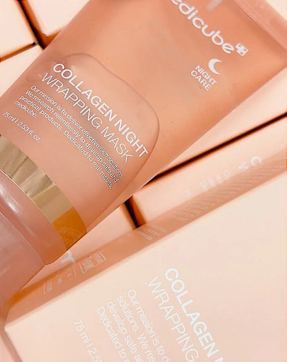 Maska Collagen Night Wrapping - 75 ml Intensywne Nawilżenie