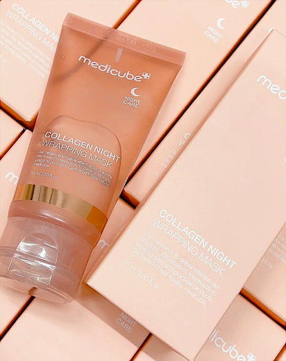 Maska Collagen Night Wrapping - 75 ml Intensywne Nawilżenie